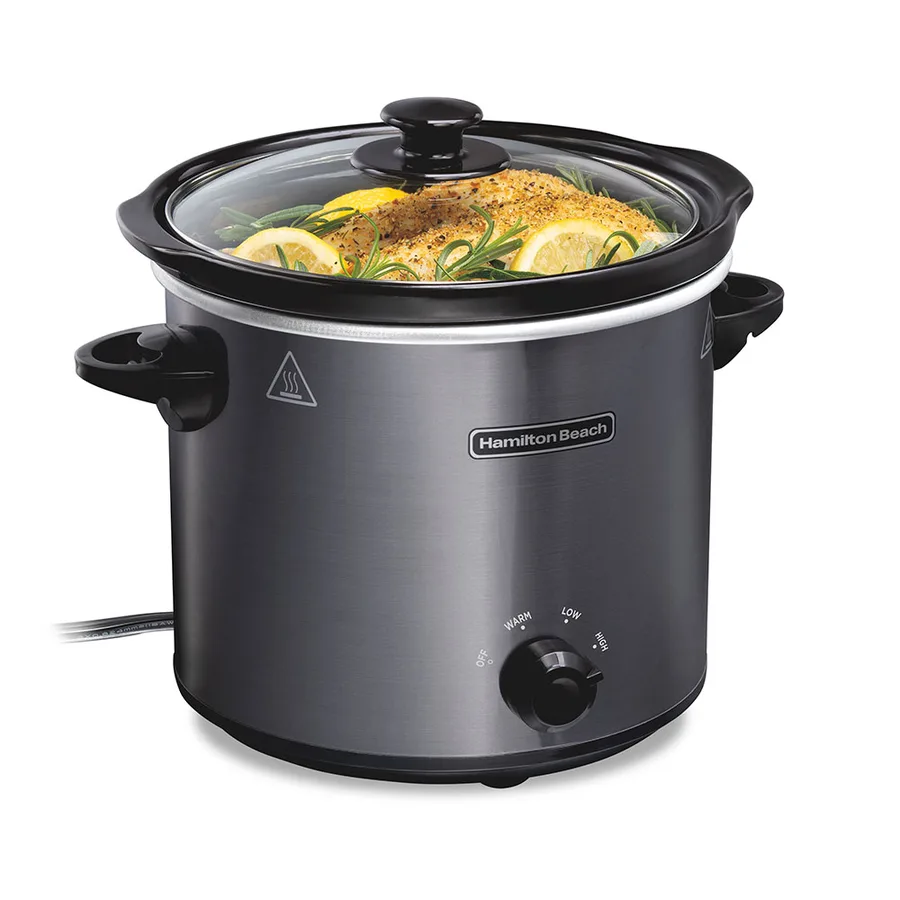 Hamilton Beach 33240 four-quart round slow cooker