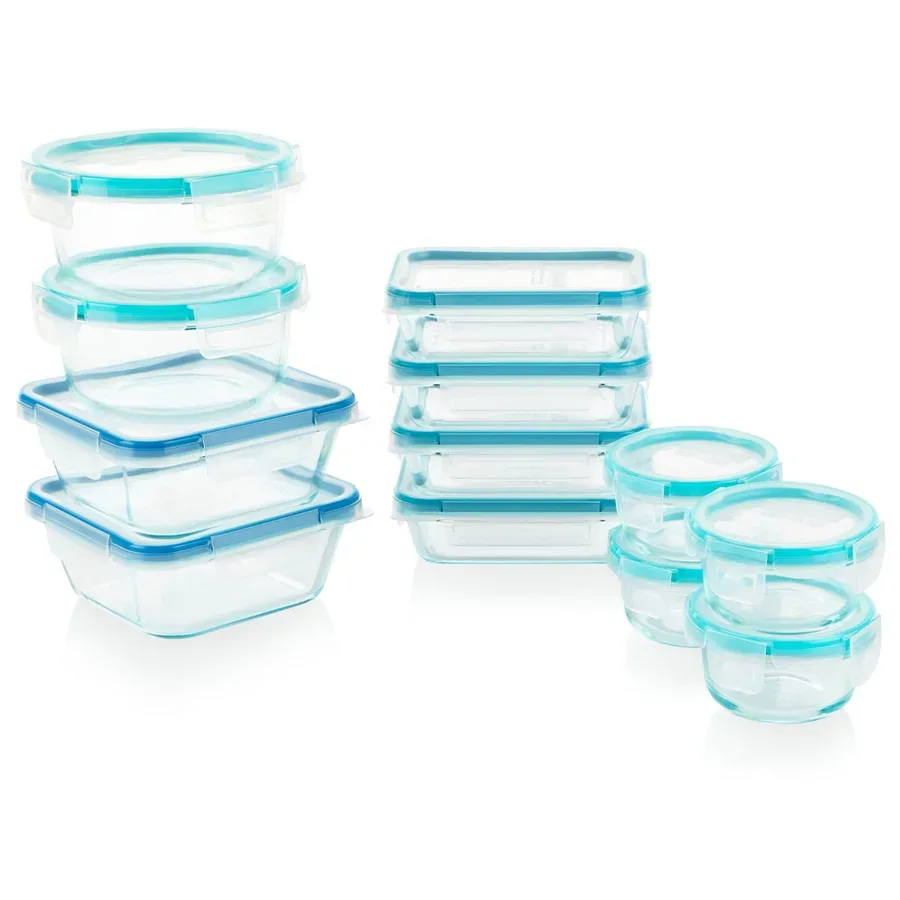 Snapware Total Solution Pyrex glass 24-piece storage set